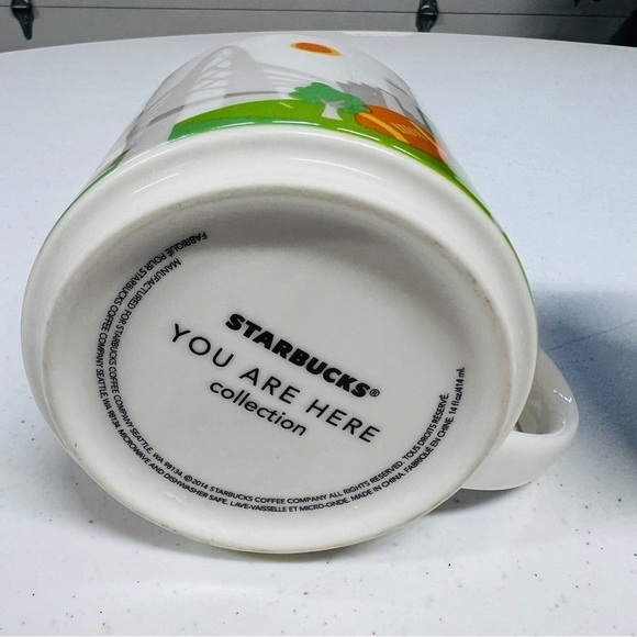 Starbucks Collectible Coffee Mug DALLAS YOU ARE HERE 2013 Series 14 OZ, - Picture 6 of 6
